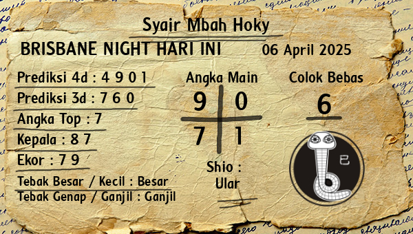 Prediksi Brisbane Night