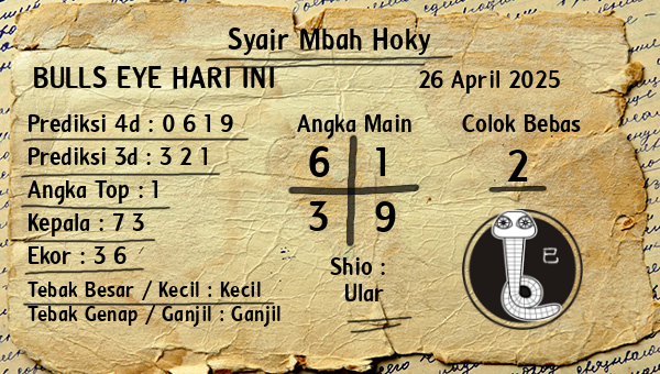 Prediksi Bulls Eye