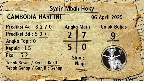 Prediksi Cambodia