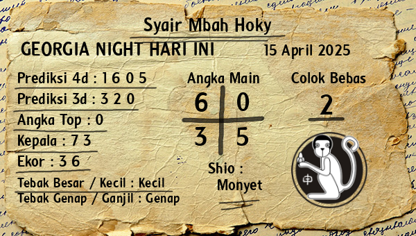 Prediksi Georgia Night