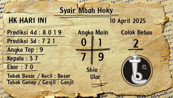 Prediksi HK