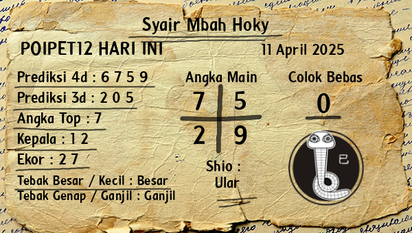 Prediksi Poipet12