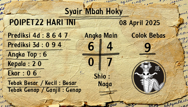 Prediksi Poipet22