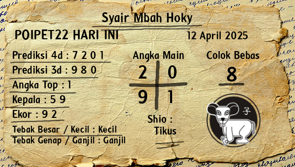 Prediksi Poipet22