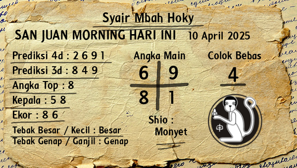 Prediksi San Juan Morning