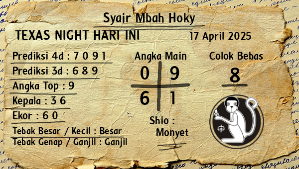 Prediksi Texas Night
