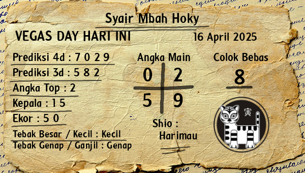 Prediksi Vegas Day