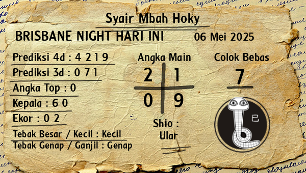 Prediksi Brisbane Night