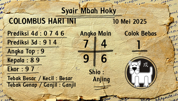 Prediksi Colombus