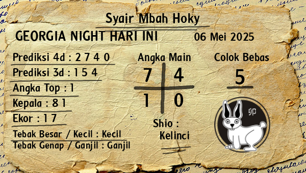 Prediksi Georgia Night