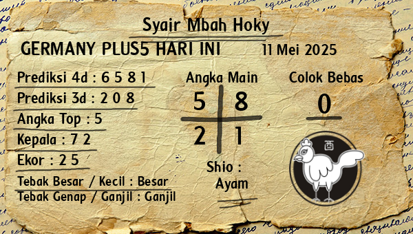 Prediksi Germany Plus5