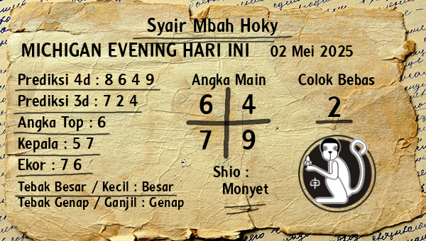Prediksi Michigan Evening