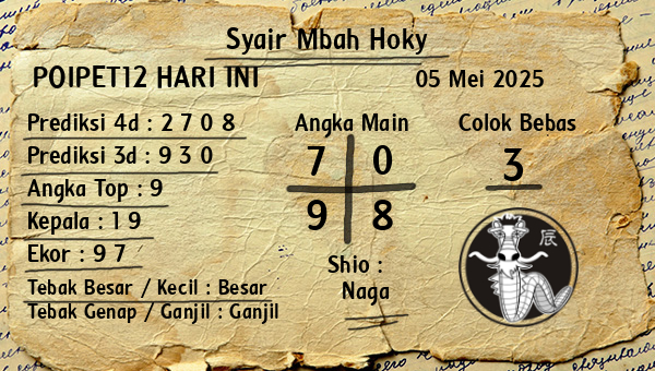 Prediksi Poipet12