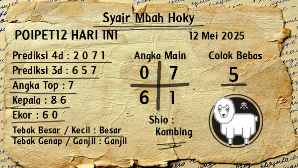 Prediksi Poipet12