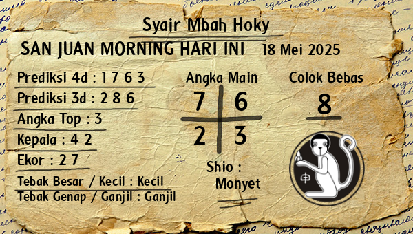 Prediksi San Juan Morning