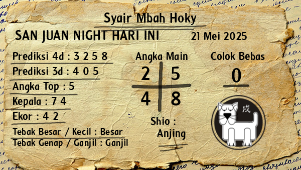 Prediksi San Juan Night
