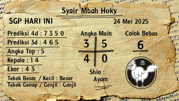Prediksi SGP