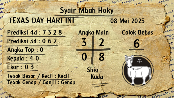 Prediksi Texas Day