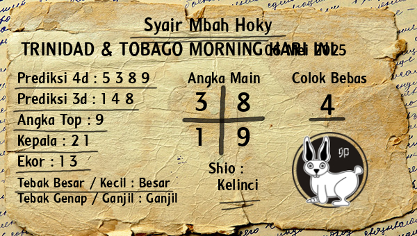 Prediksi Trinidad & Tobago Morning