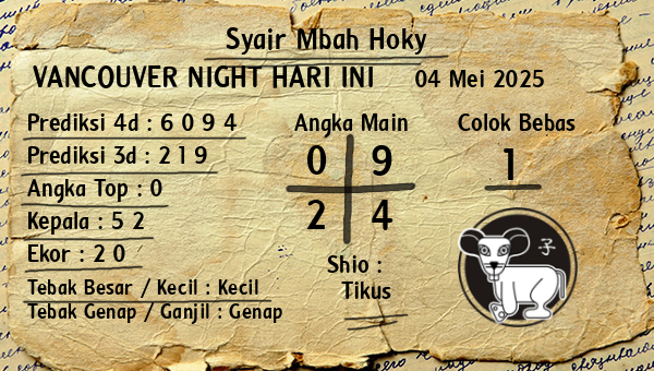 Prediksi Vancouver Night