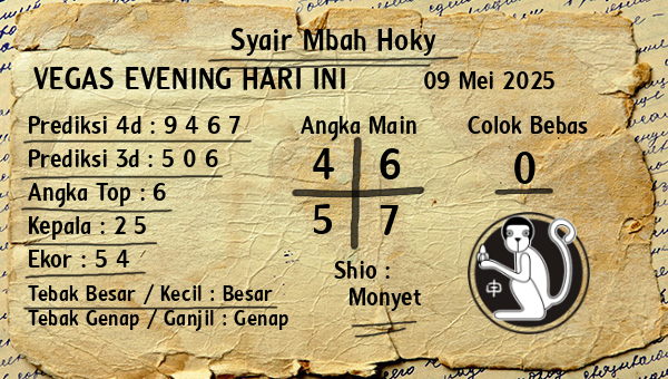 Prediksi Vegas Evening