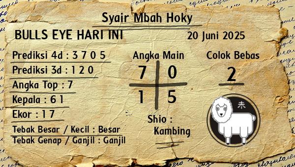 Prediksi Bulls Eye