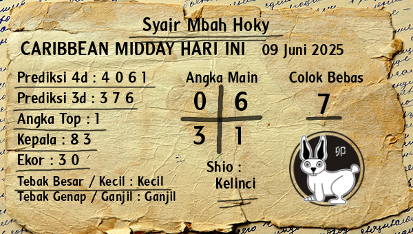 Prediksi Caribbean Midday