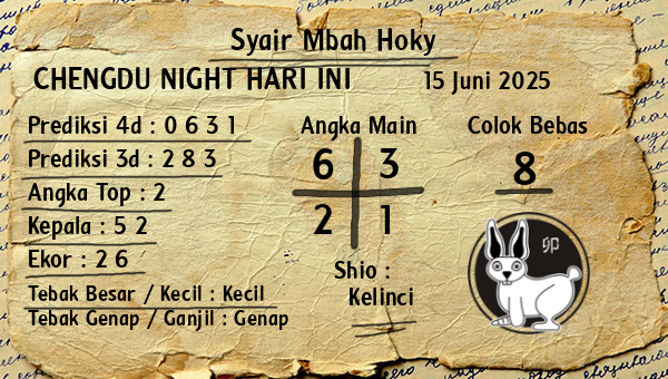 Prediksi Chengdu Night