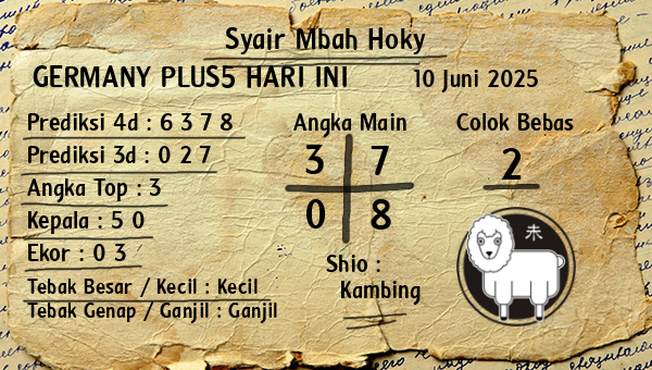 Prediksi Germany Plus5