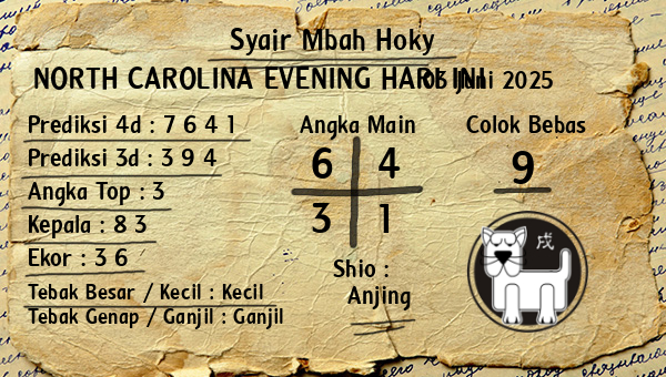Prediksi North Carolina Evening