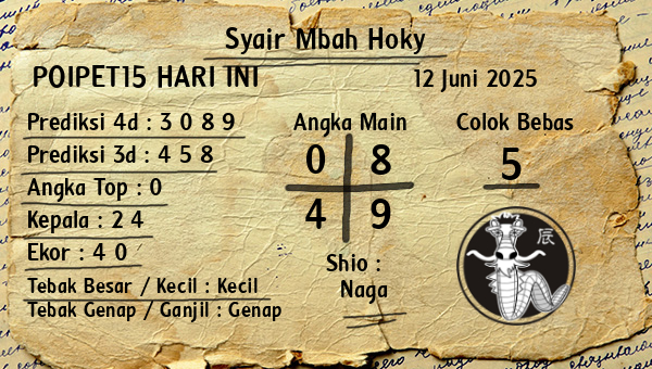 Prediksi Poipet15