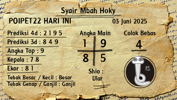Prediksi Poipet22
