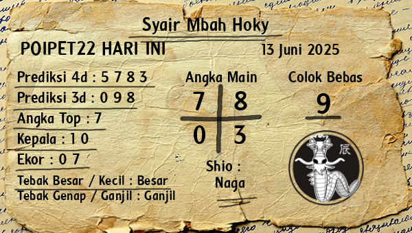 Prediksi Poipet22
