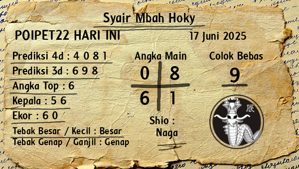 Prediksi Poipet22
