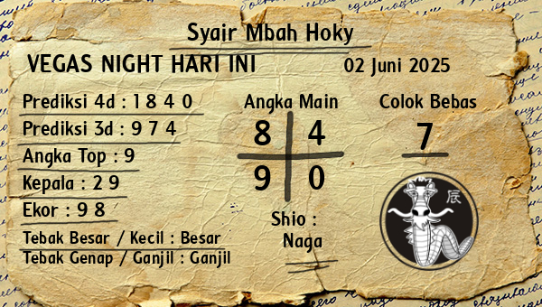 Prediksi Vegas Night