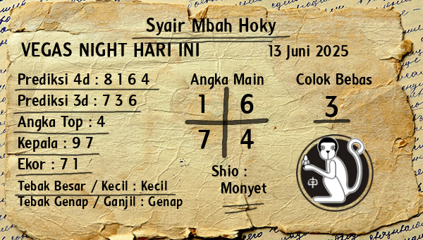 Prediksi Vegas Night