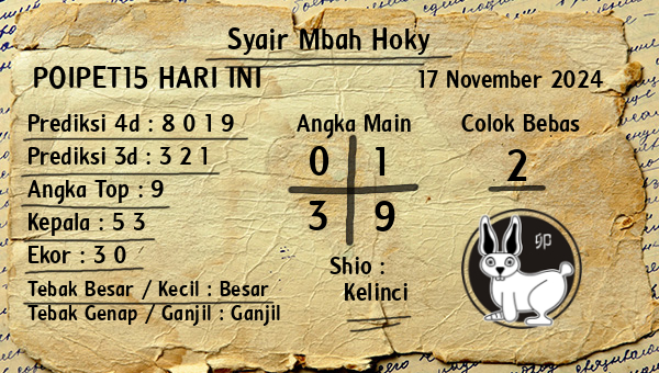 Prediksi Poipet15