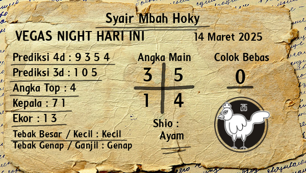 Prediksi Vegas Night