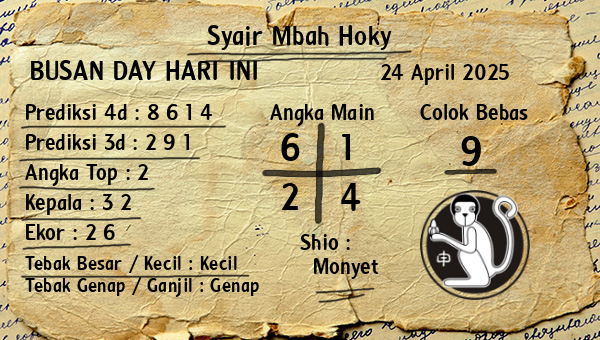 Prediksi Busan Day