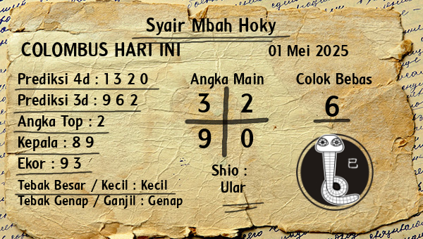 Prediksi Colombus