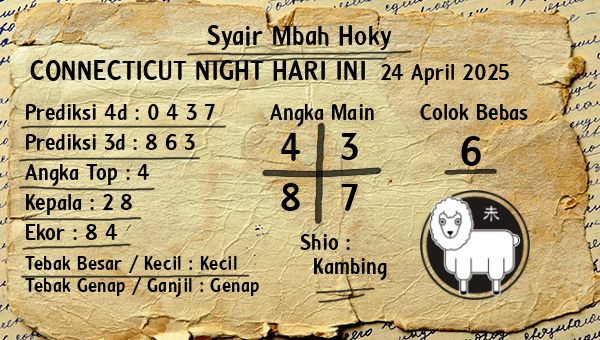 Prediksi Connecticut Night