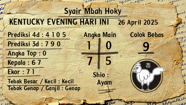 Prediksi Kentucky Evening
