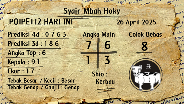 Prediksi Poipet12