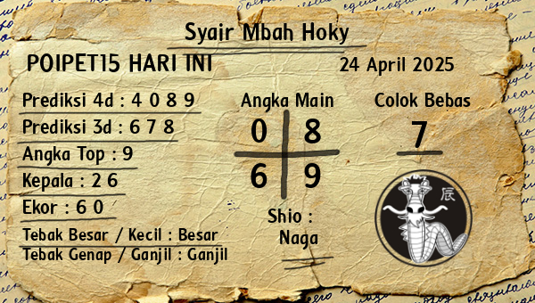 Prediksi Poipet15