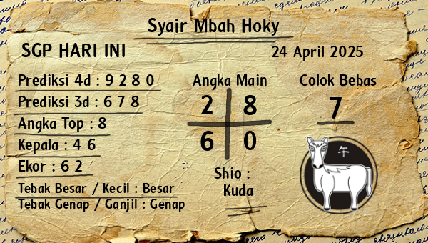 Prediksi SGP