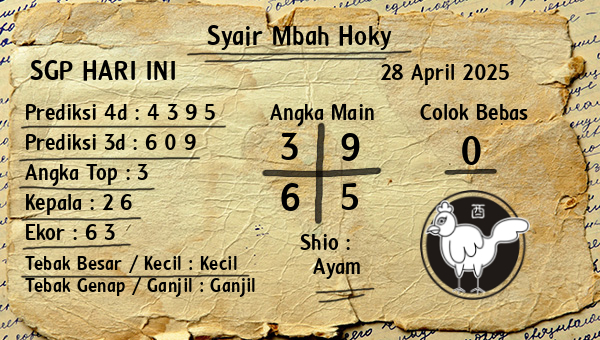 Prediksi SGP