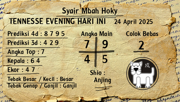 Prediksi Tennesse Evening