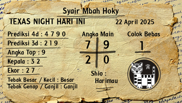Prediksi Texas Night