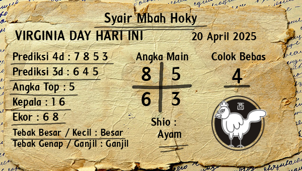 Prediksi Virginia Day