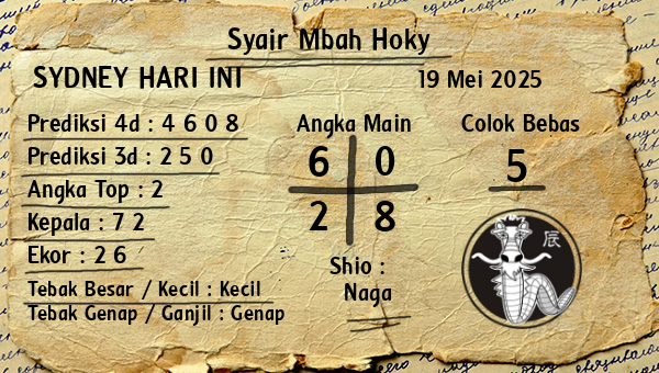 Prediksi Sydney